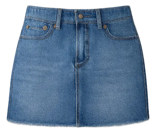 Мини-юбка джинсовая