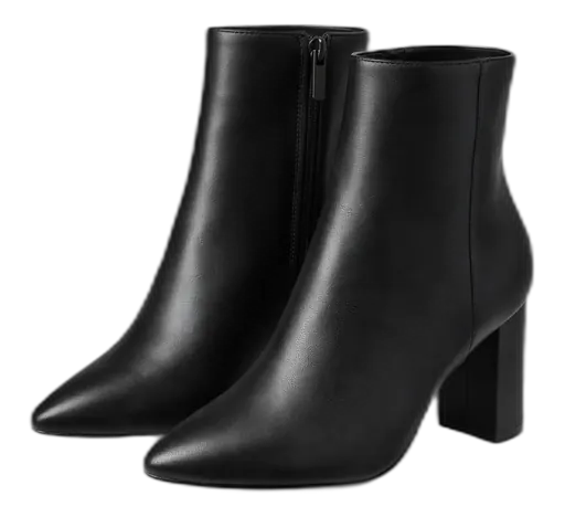 Туфли на каблуке чёрные