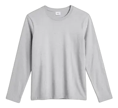 Лонгслив серый